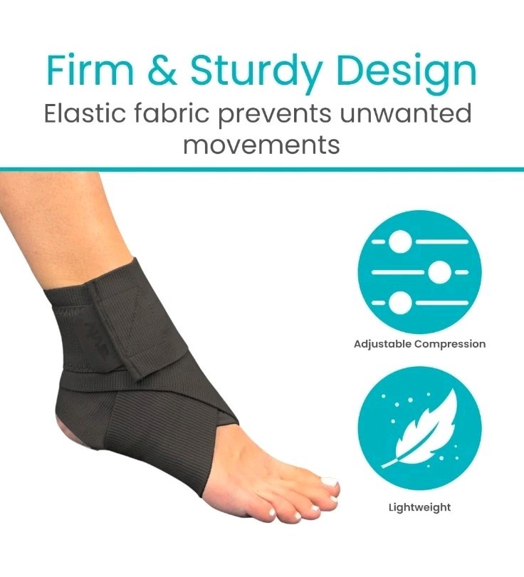 Vive Ankle Wraps – 1 Pair. One Size