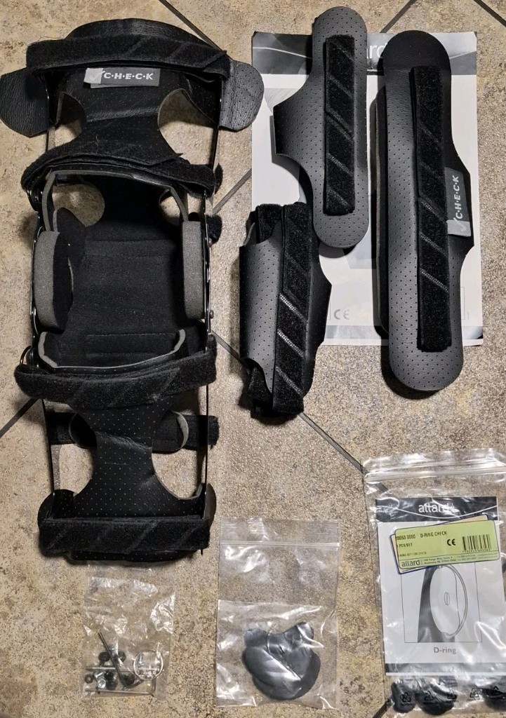 Allard Check Stainless Steel Hyperextension Orthosis Knee Leg Brace 28651