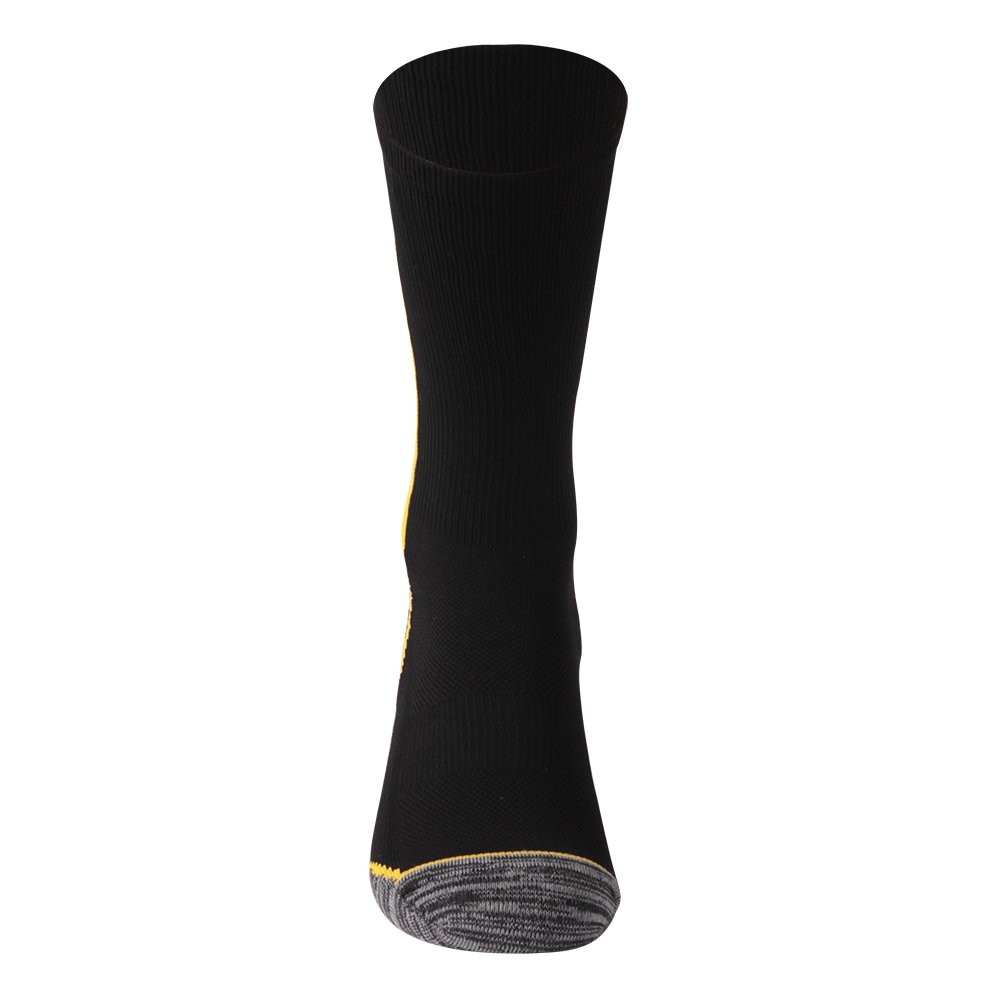 KitNSox Womens Crew Socks, Medium-Large, 36 Or 63 Team Number Black & Gold