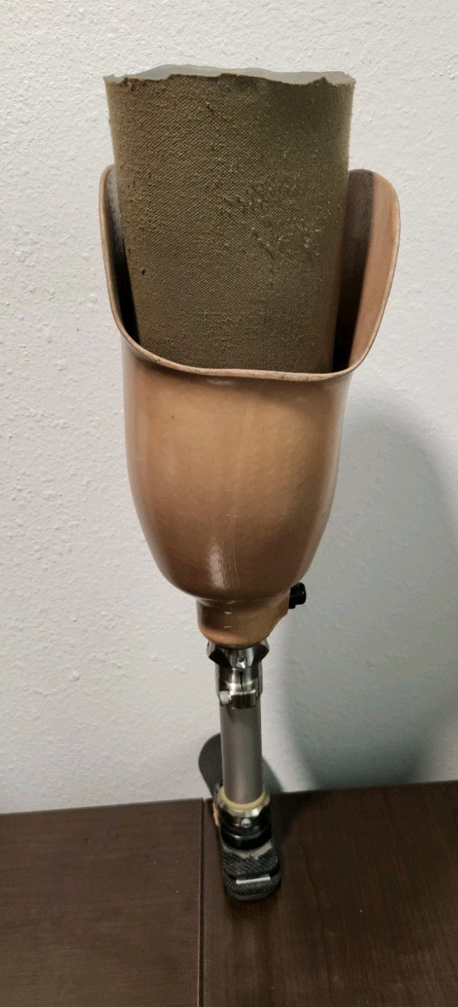 ST&G Transtibial Prosthesis Below Knee Assembly Titanium Components AS-IS READ