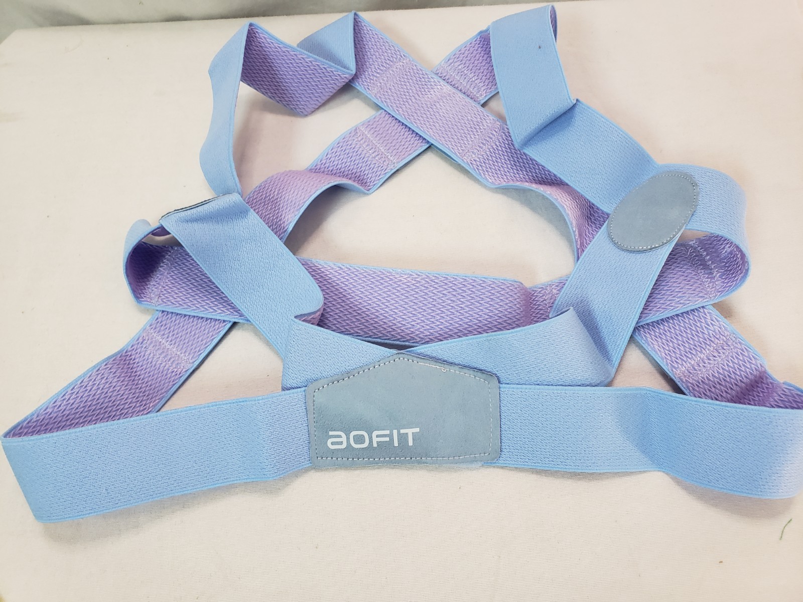 AOFIT Womens Posture Corrector X-Shaped Back Brace Invisible Under Clothes, L