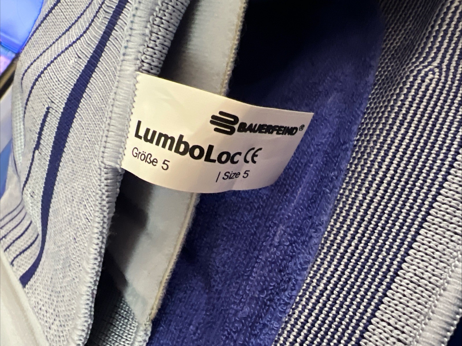 Bauerfeind Sz 5 LumboLoc ® Back Support