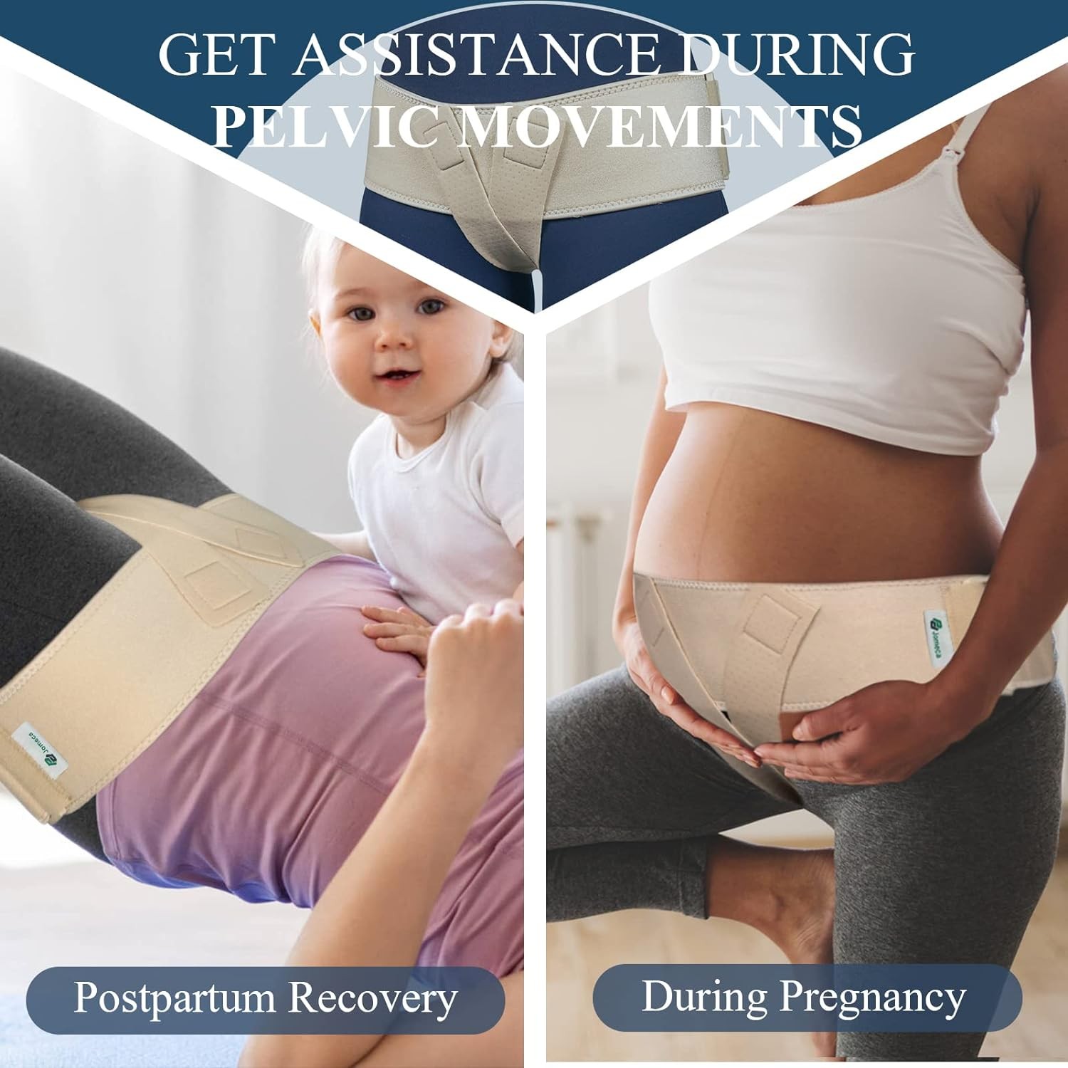 V-Sling Pelvic Support Belt for Prolapse, Pregnancy SPD, Vulvar Small