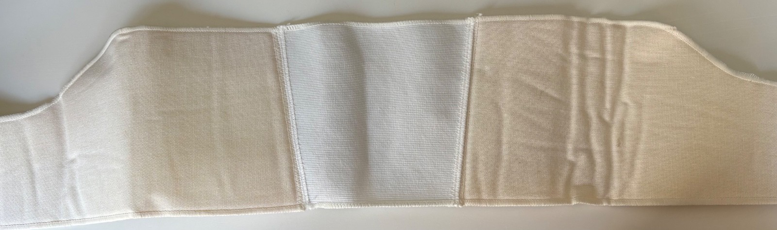 Vintage FUTURE Rib Female Belt Extra Large XL Adjustable – WHITE