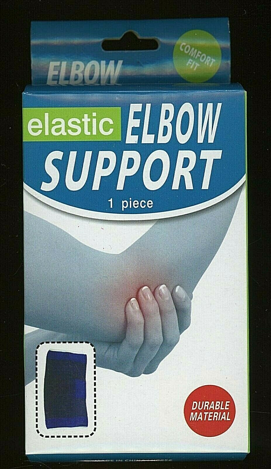Elastic Elbow Sleeve Tube With Light Compression Support That Holds Bandages On