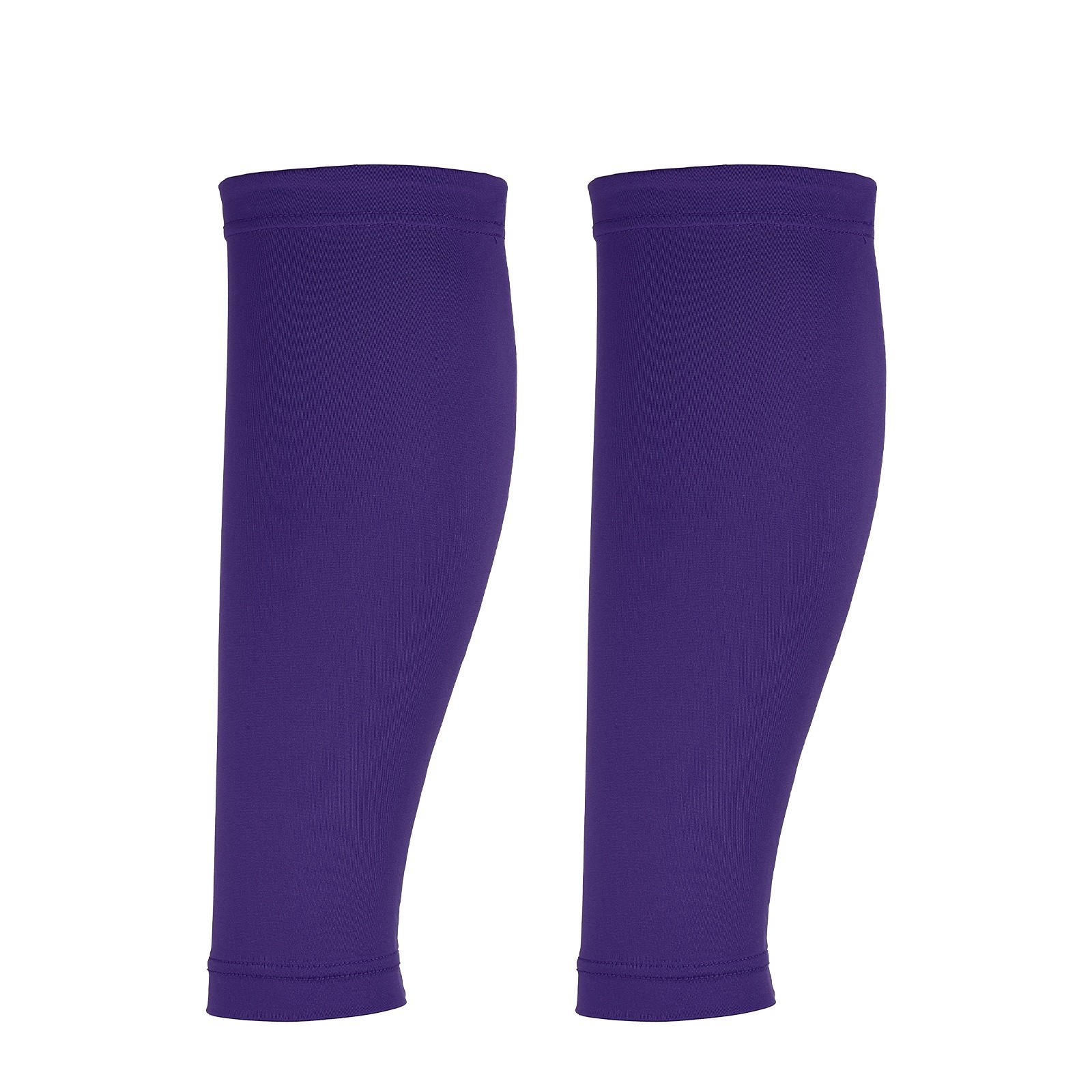 Sun Protection Leg Sleeves with Anti-slip Silicone Strips, Dark Purple