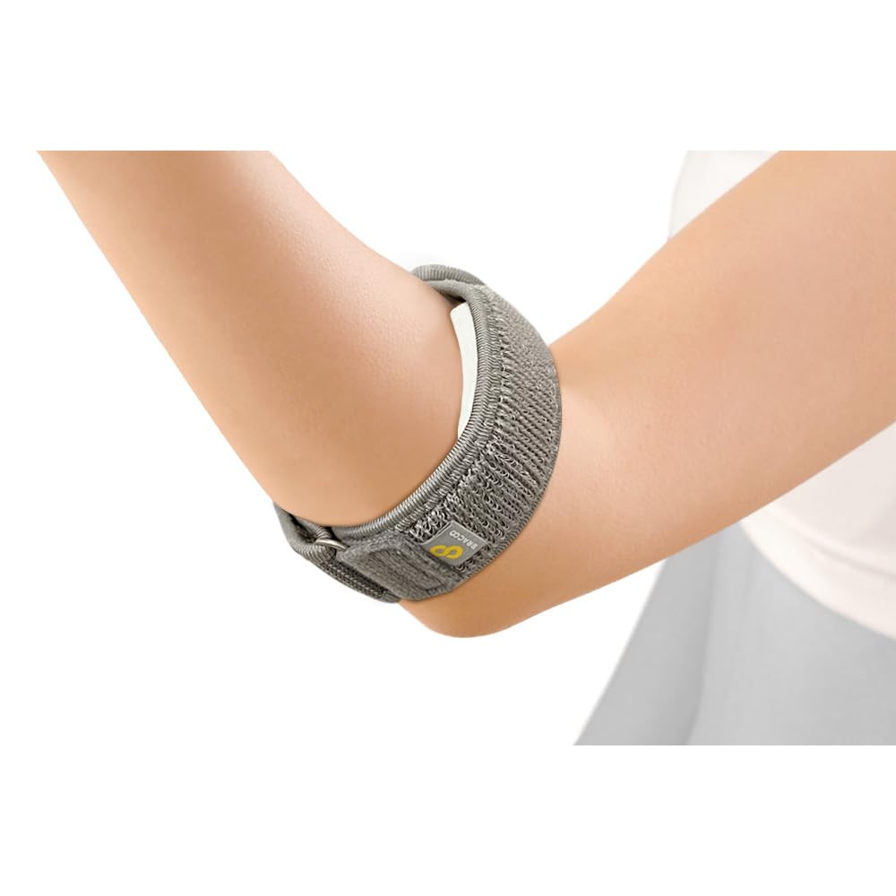 Bracoo Elbow Brace for Tendonitis & Pain Relief – Tennis & Golfer’S Elbow Strap