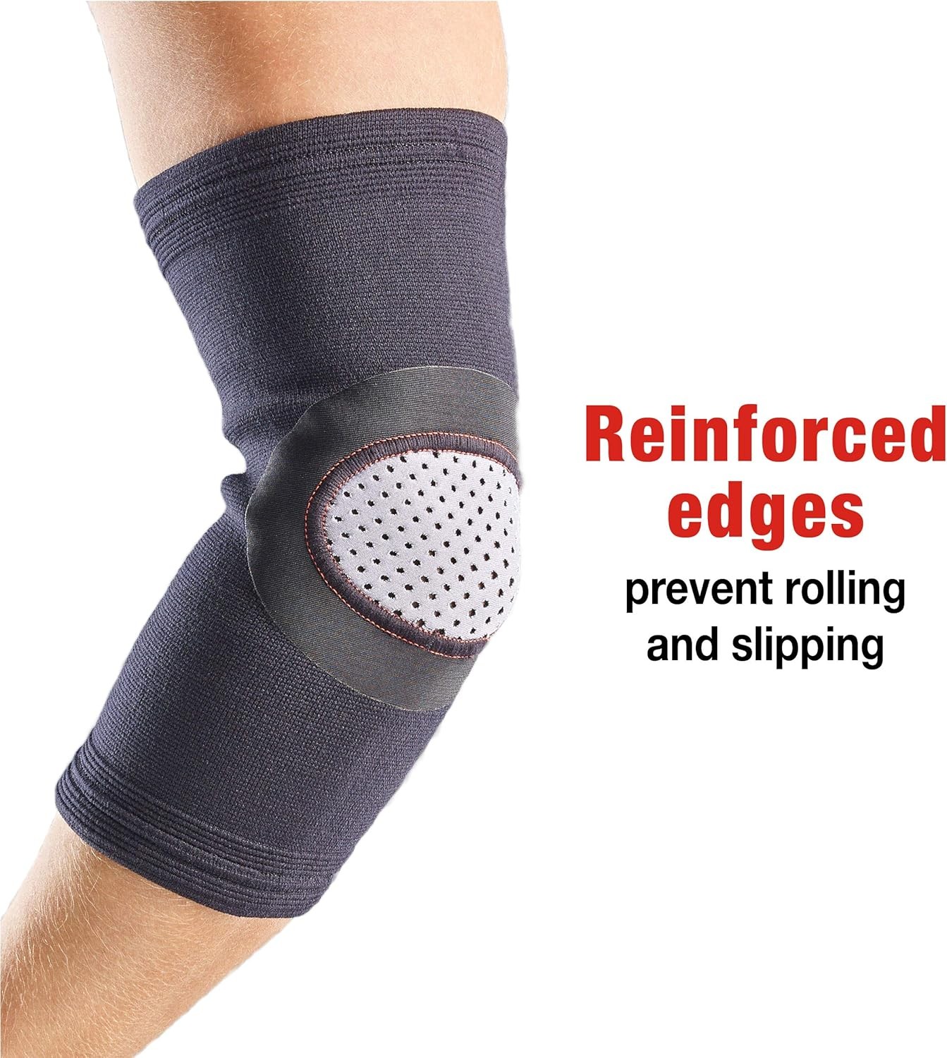 ACE Compression Elbow Support (Black Gray) Large/X-Large