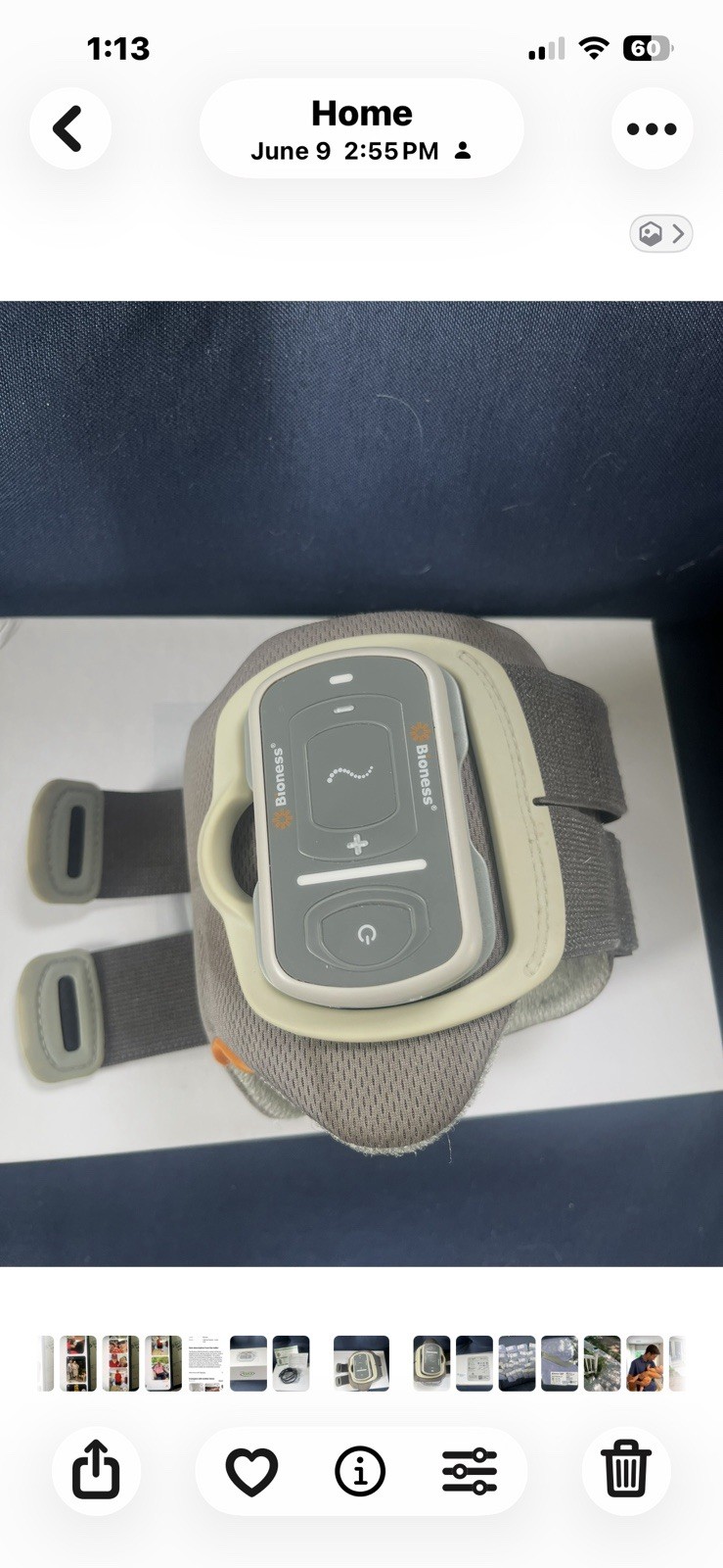 Bioness L300 Go Left Leg Electrical Stimulation Brace System LG4-5100