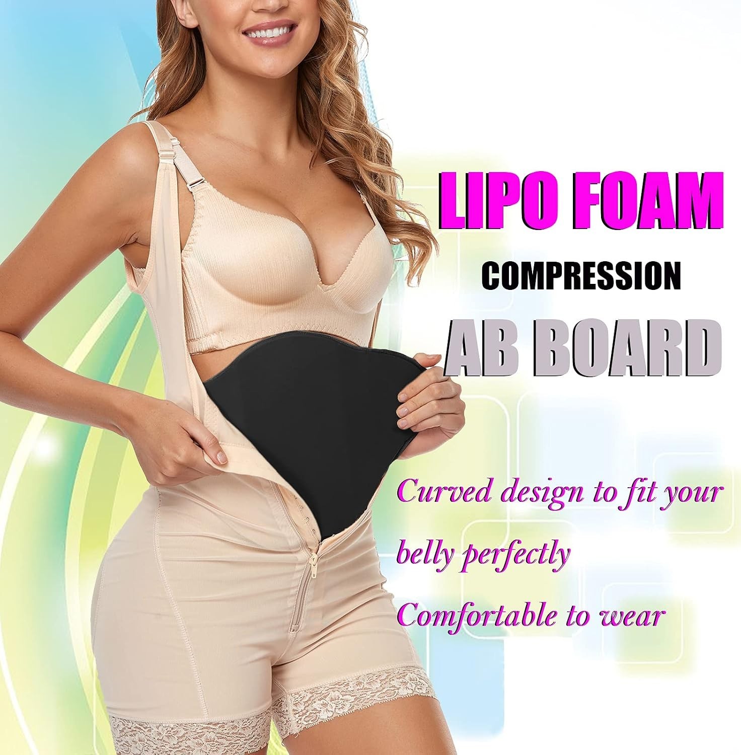 Durable Ab Board for Post Liposuction Recovery – Prevents Bruising & Swelling