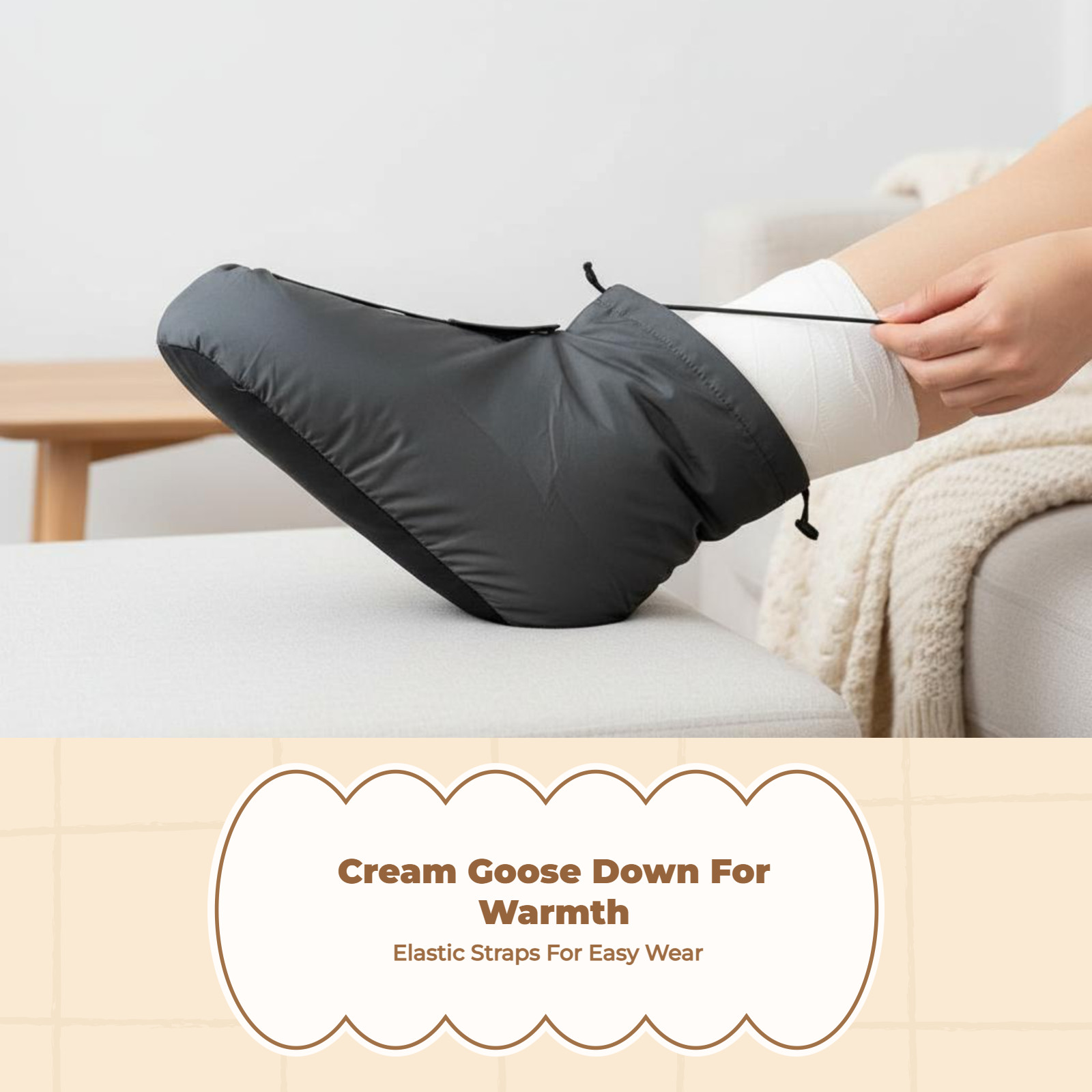 Thermal down cover for adults