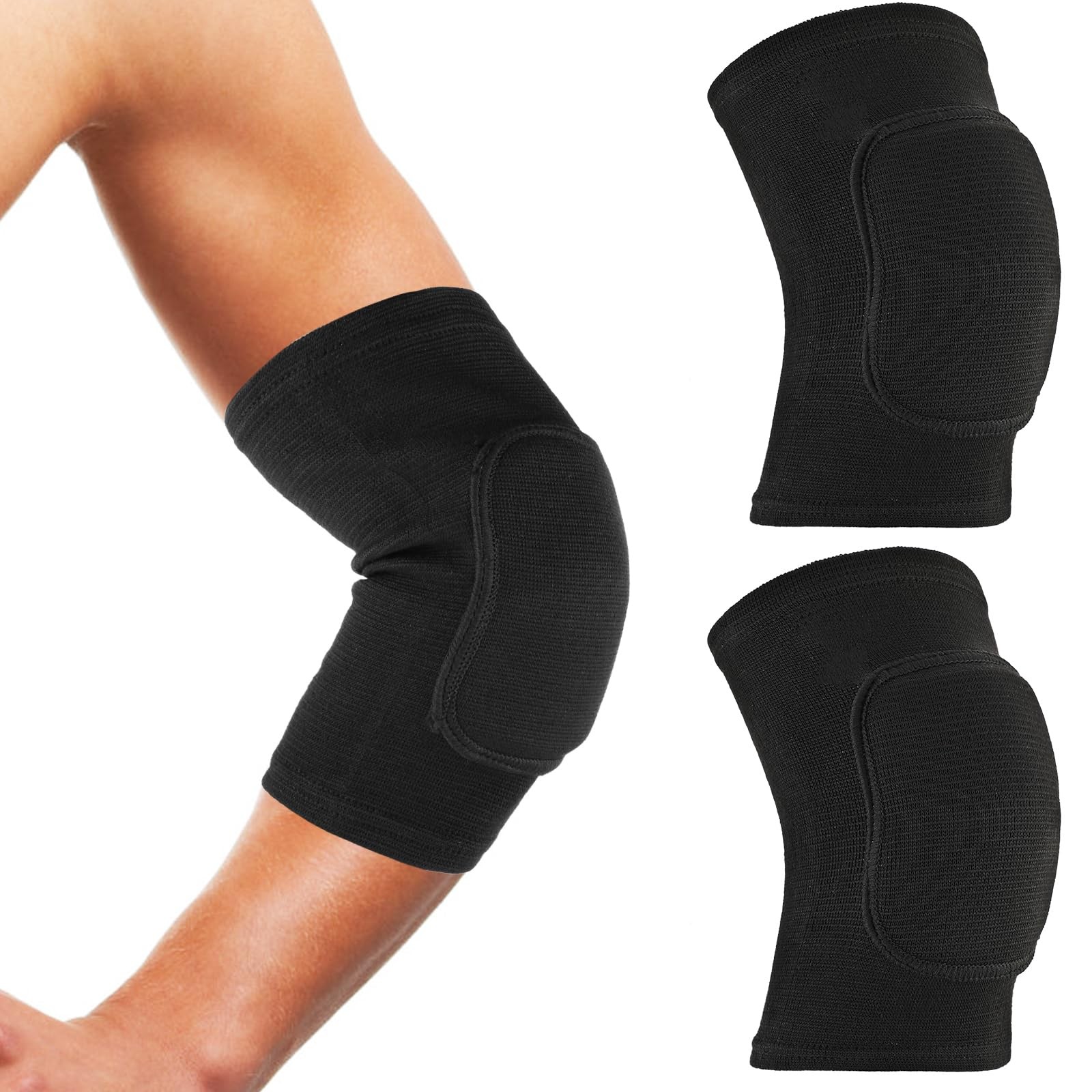 Elbow Protector Arm Brace Pads Pair Breathable Anti Collision Support for Sports