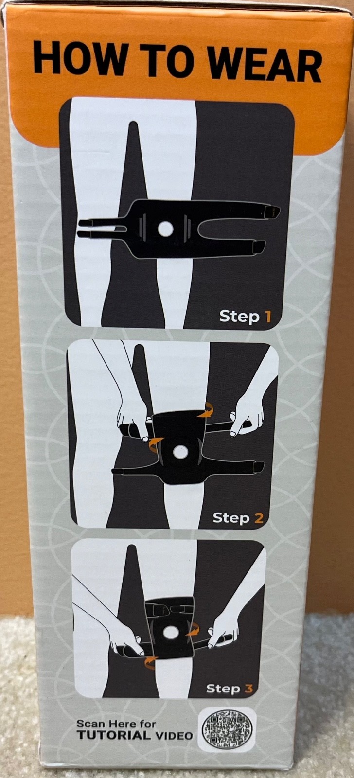 Dr Brace Professional Knee Brace W Side Stailizers Patella Gel Pad Size L LARGE