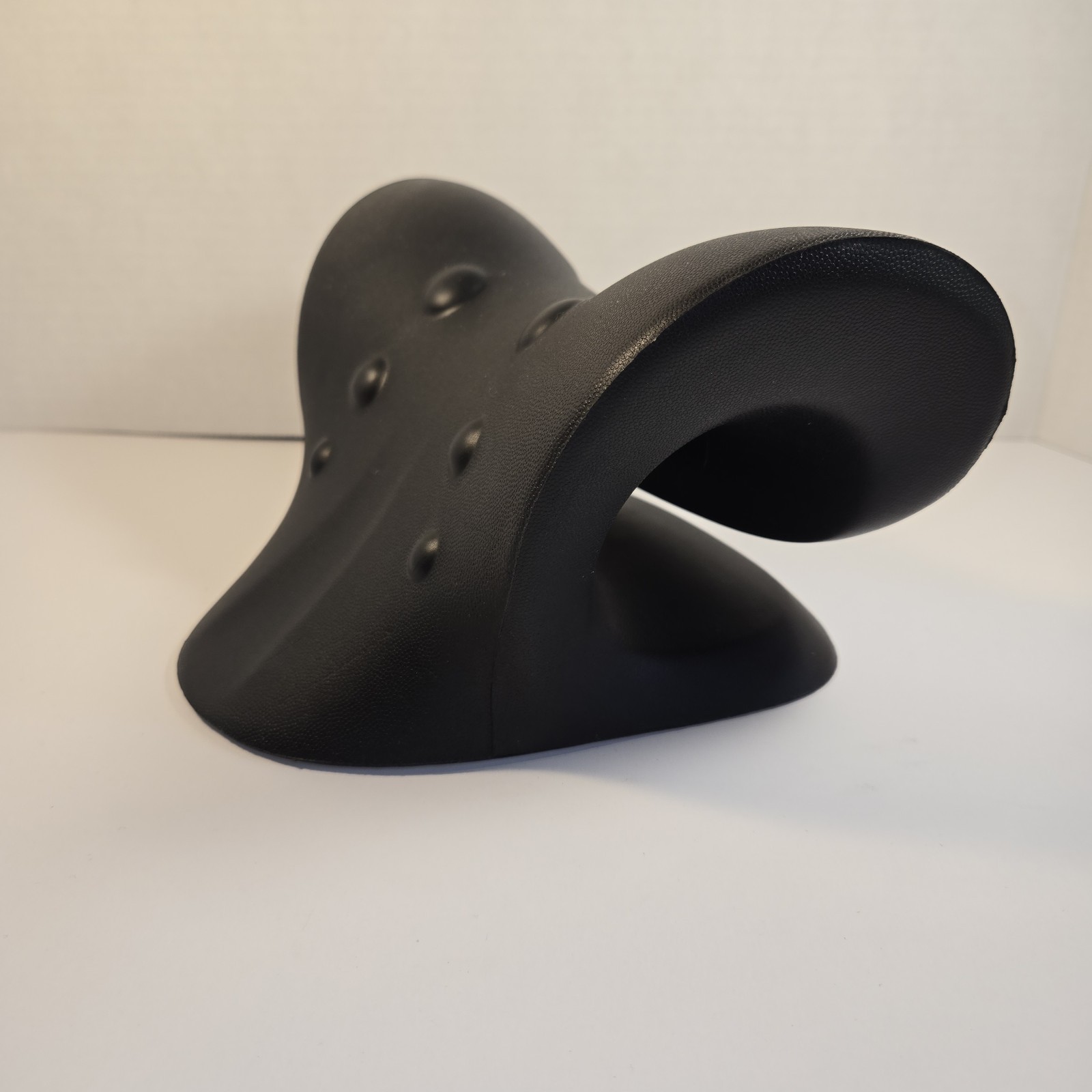 P. Health Cervical Traction Device Neck Stretcher Neck Pain Relief Pillow Black