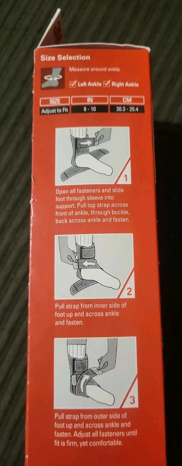 Ace Ankle Deluxe Adjustable Stabilizer
