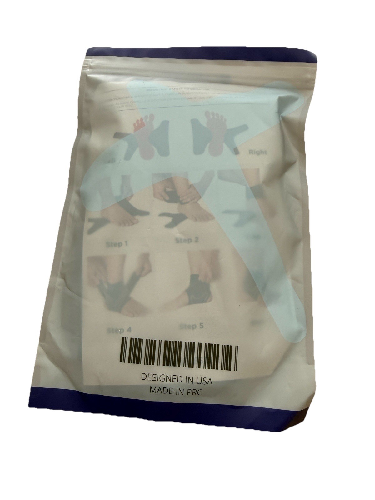 New Plantar X Wrap Small/Medium Compression Ankle Support Caresole