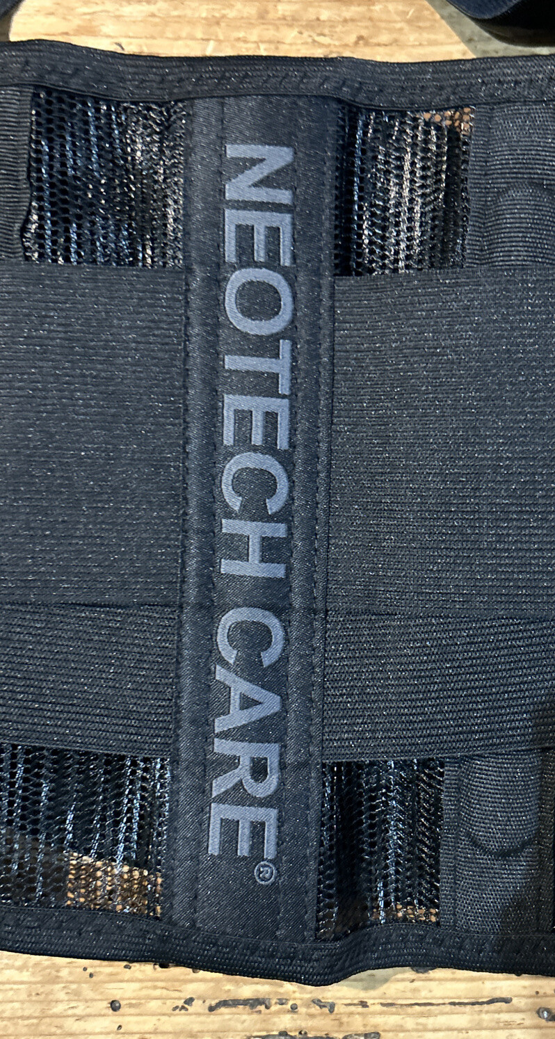 Neotech Care Size M Black Back Support With Suspenders NWOT