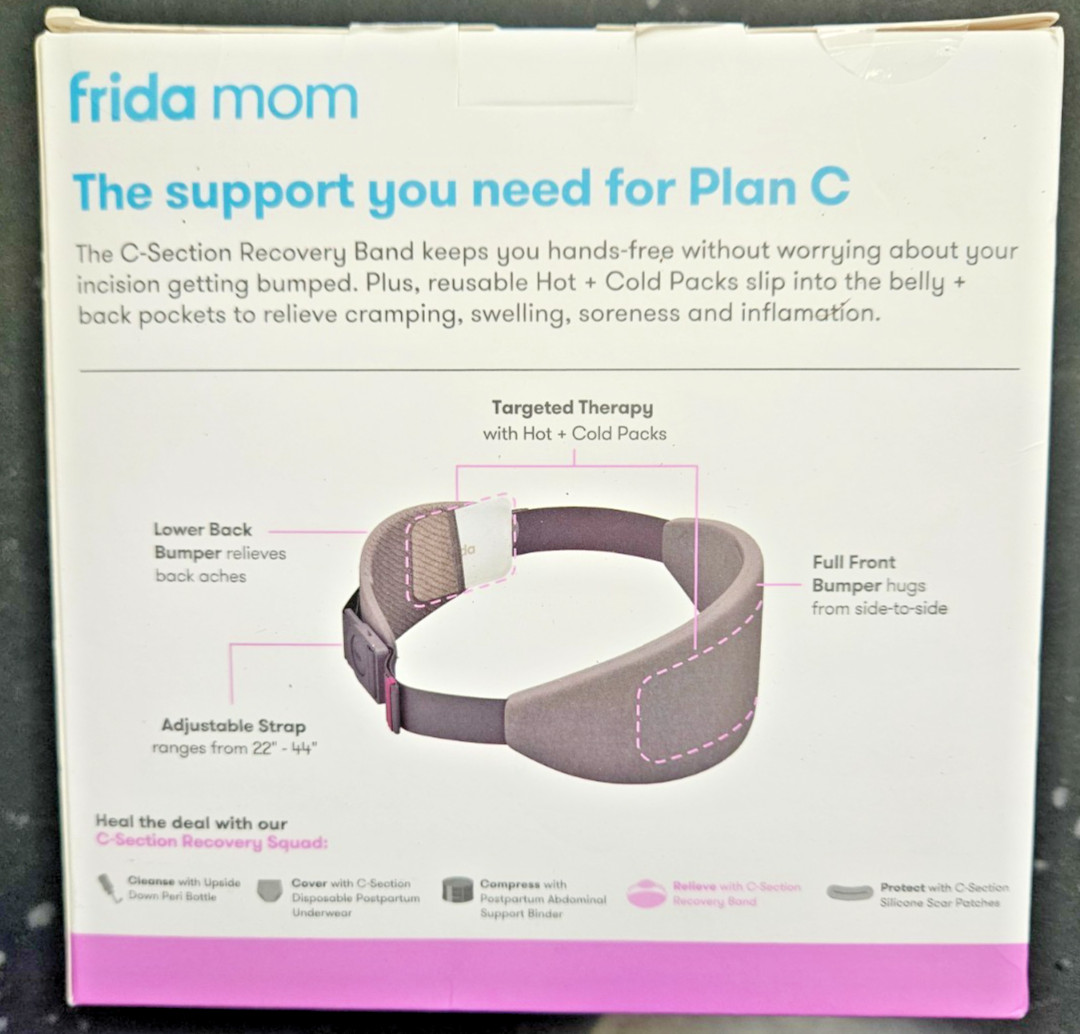 Frida Mom C-Section Hot & Cold Therapy Belly Binder C-Section Recovery