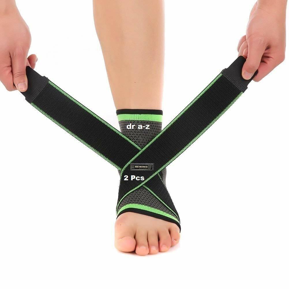 Dr A-Z Compression Foot Socks for Men & Women 2PCS – Arch Support, Heel Spurs- B
