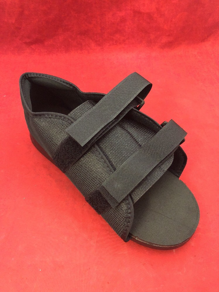 ONE NEW TETRA MEDICAL 1414-13 Orthopedic Post-Op Shoe Left/Right Female Large