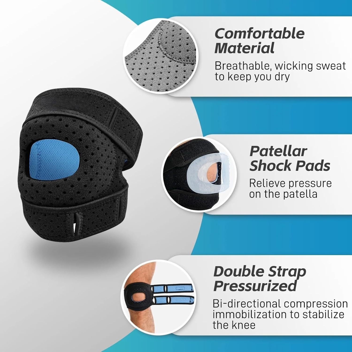 Advanced Relevo Knee Brace – Knee Support for Pain Relief, Recovery & Stability