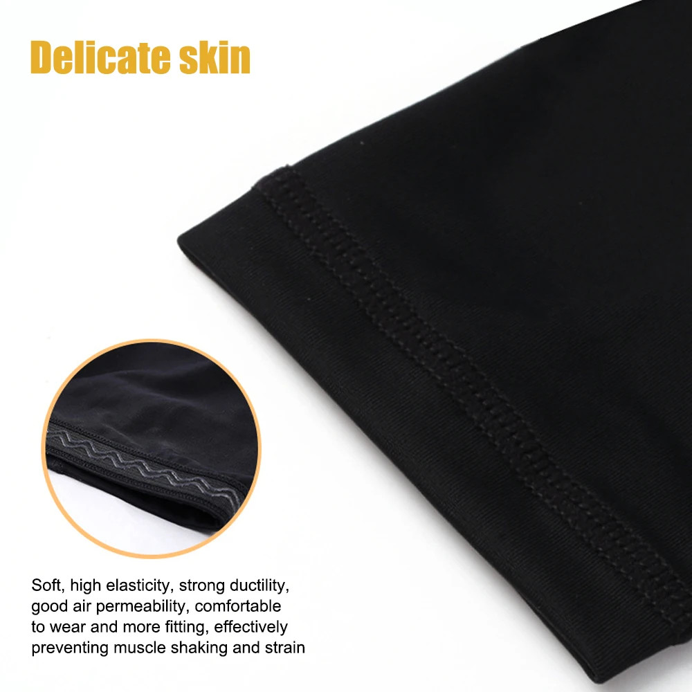1Pair (2pcs) Knee Pads Long Compression Leg Sleeves Braces for Basketball Footba
