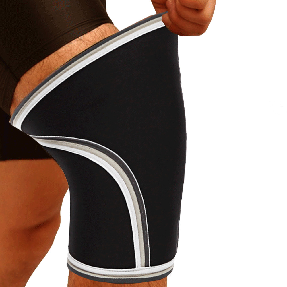 2 Knee Support Compression Sleeve Brace Sport Joint Pain Relief Weight lifting