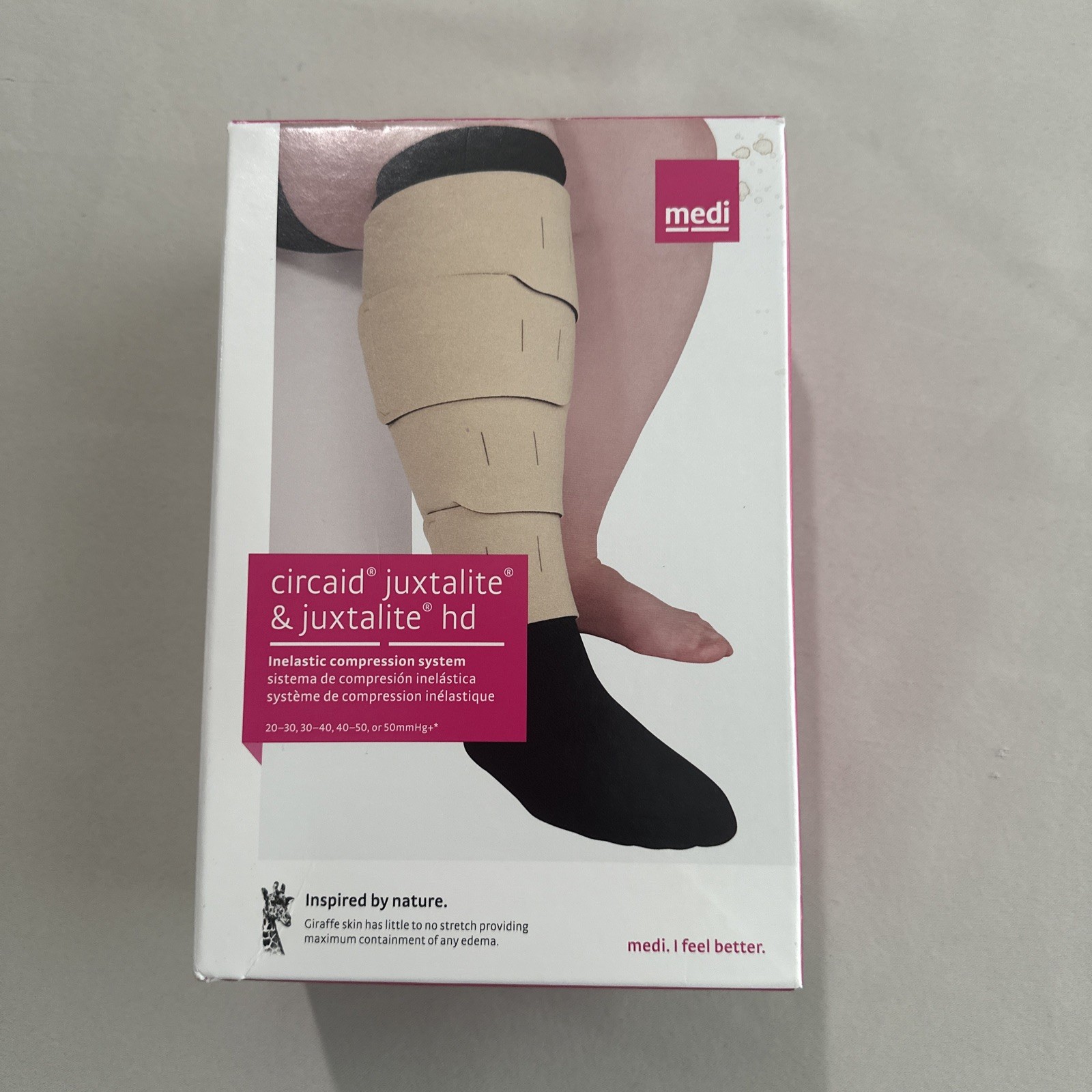 Circaid Juxtalite HD Lower Leg Compression Wrap Shorts, Medium Ez -on Panel