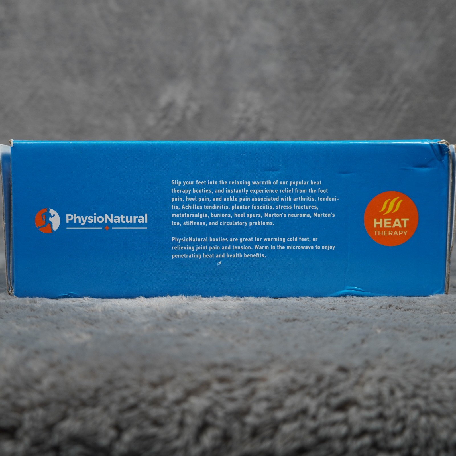 PhysioNatural Therapy Booties Natural Aromatherapy For Easing Pain Microwaveable