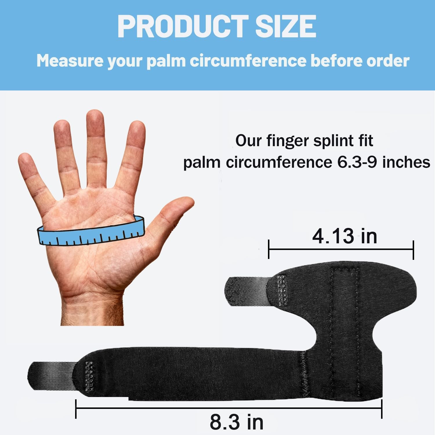 QiiMyyo Trigger Finger Splint,Finger Brace Support Stabilizer for Arthritis, …
