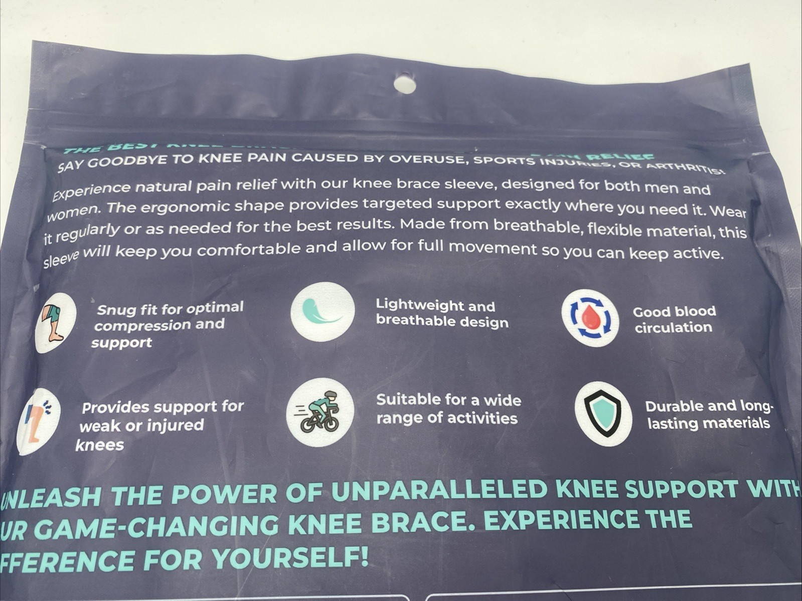 Modvel Knee Sleeve Compression Brace 2 Pack Knee Support for Running – XXL Nude