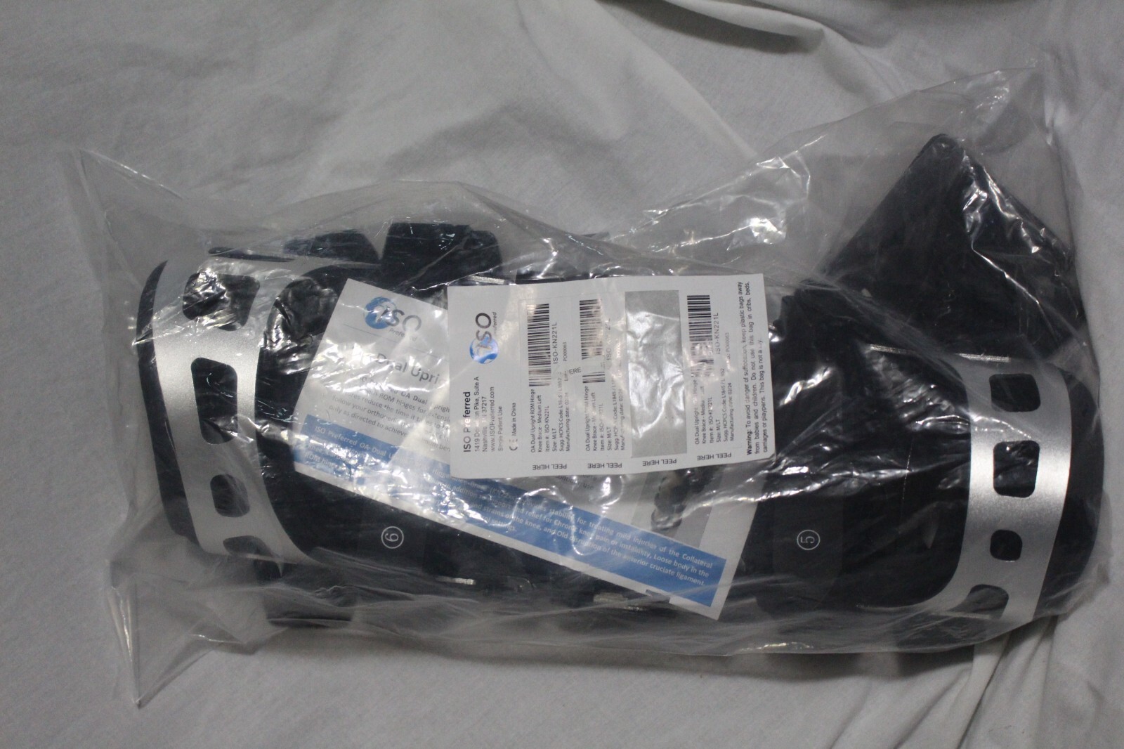 Unite Medical Hinged ROM Sports Knee Brace for ACL Meniscus Medium Right NIP
