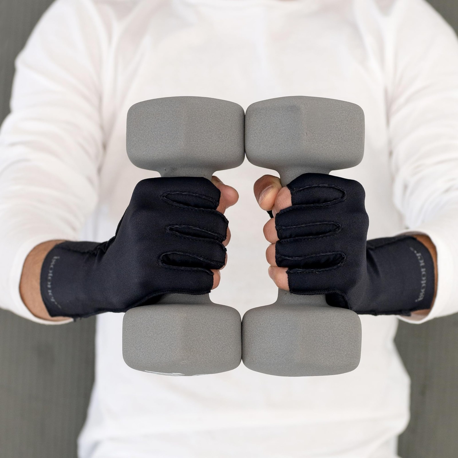 Therapeutic Compression Gloves for Arthritis and Edema Small Black