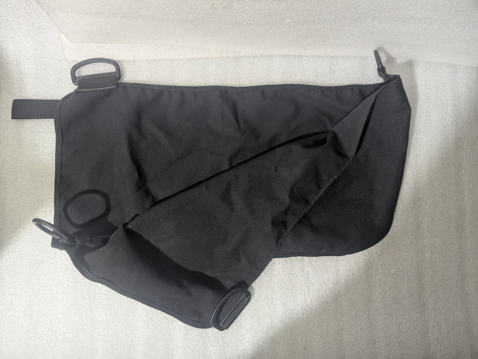 Breg sling [ no strap ] parts as is ELBOW ARM good rings plastic fabric NO SMELL