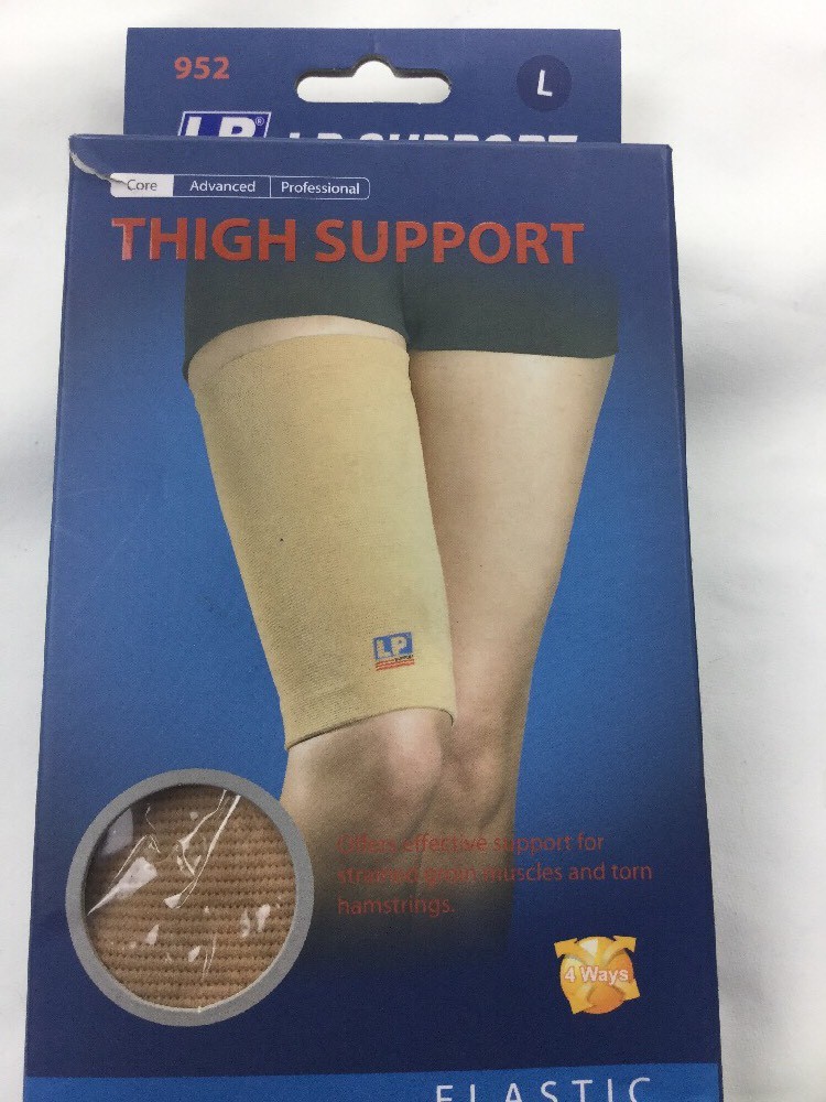LP Four-Way Stretch Thigh Support Unisex Tan Large