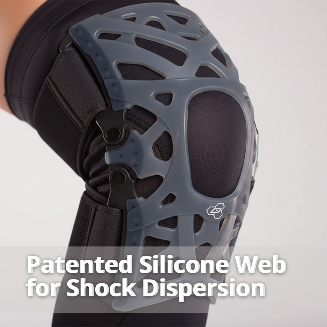 DonJoy Performance Webtech Knee Brace Black Medium-N
