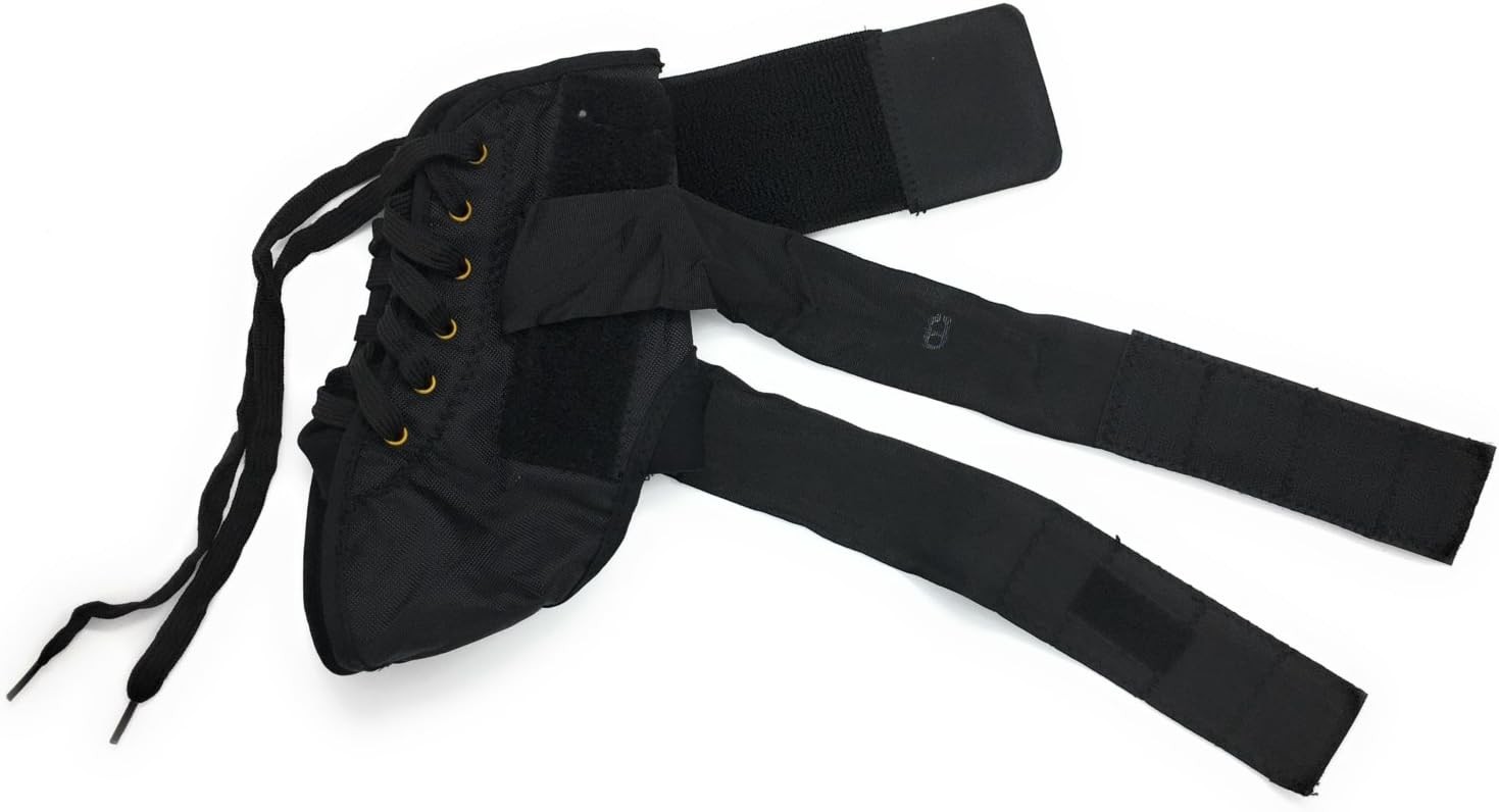 OTC Ankle Stabilizer With Heel Locking Straps (Black) Small – 2375-S