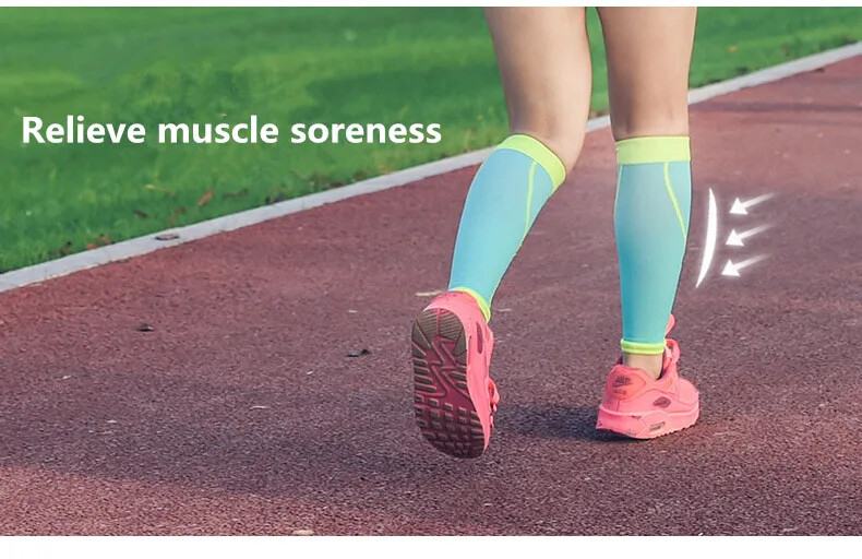 1Pair Leggings Protective Sports Compression Calf Sleeve Safety Breathable Warm