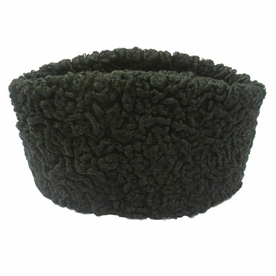 Black Ethnic Winter Headwear Cap, Persian Karakul Hat, Afghan Karakul Hat Men’s