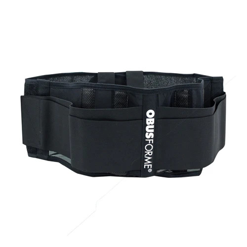 Obusforme Back Belt w/ Suspenders Unisex M/L & L/XL Lumbar Support