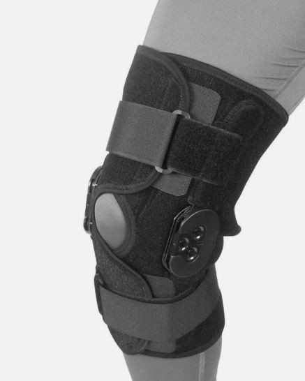 ISO Preferred OA Dual ROM Hinge Knee Brace Universal Size Left or Right support