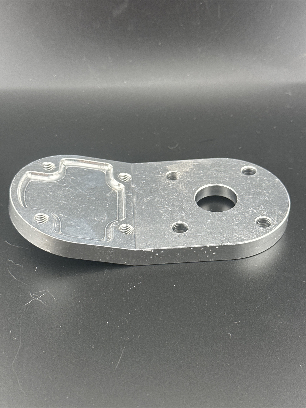 15 Degree Prosthetic Flexion Plate. Prosthetic Component, Part, Adapter