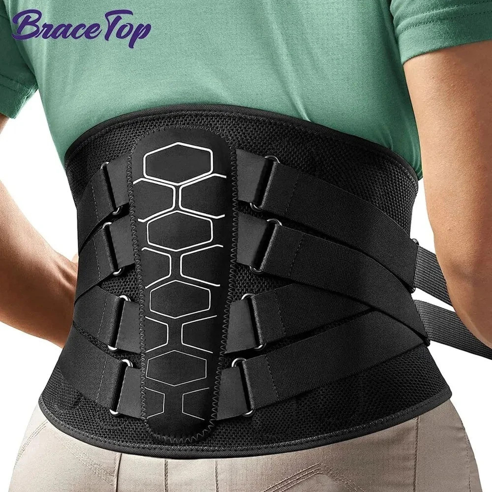 Copper Fit X-Back Brace for Lower Back Pain, Lumbar Support, (Large/XLarge)