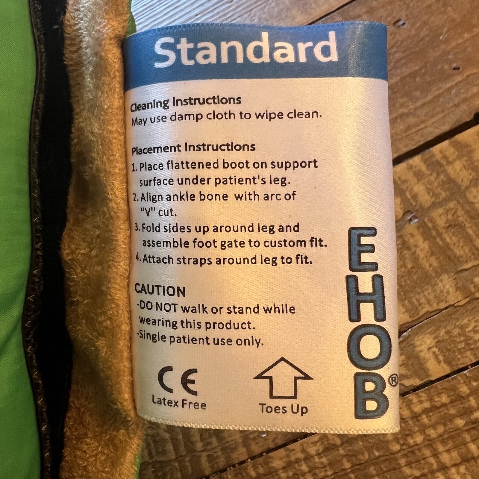 EHOB TruVue Standard Heel Protector with Wedge – Pressure Ulcers Tissue Injury