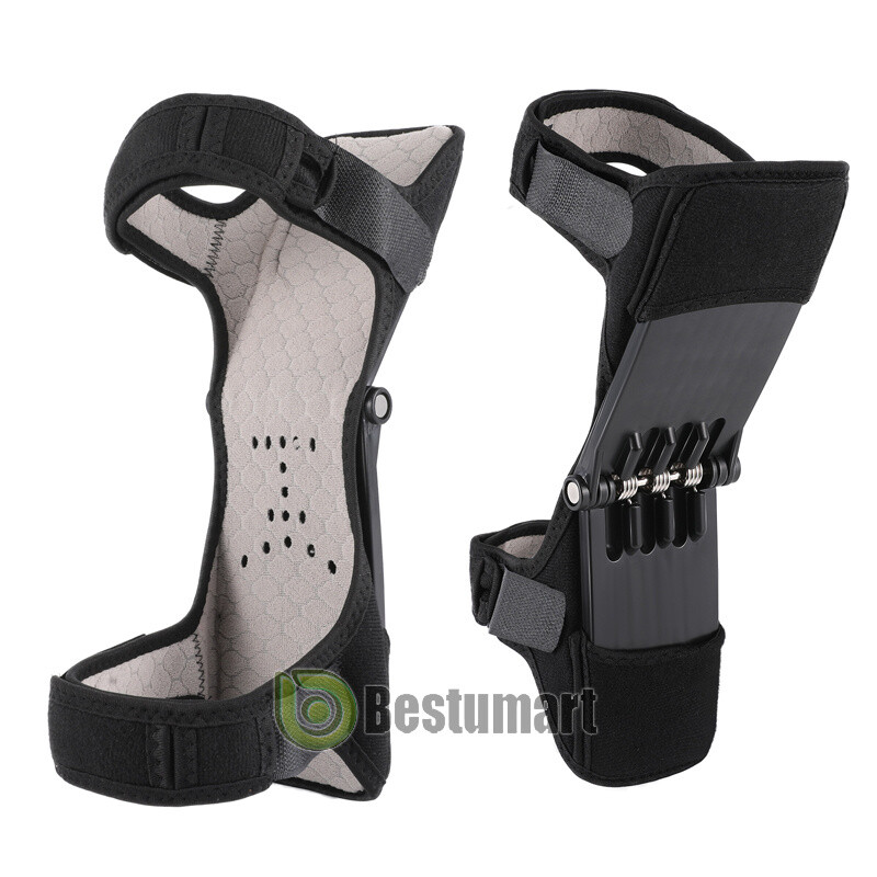 1/2Pcs Powerful Rebound Spring Joint Support Knee Booster Lift Knee Pads Care