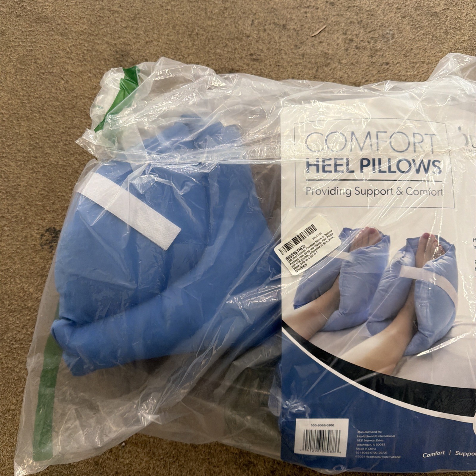 Comfort Heel Pillows DMI Brand New Machine Washable Highest Rated Heel Sores