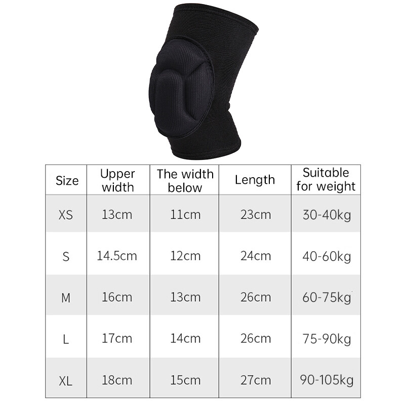 Biking Volleyball X-Game BMX Protector Sponge Knee Pads Child Goalkeeper 1 Pair