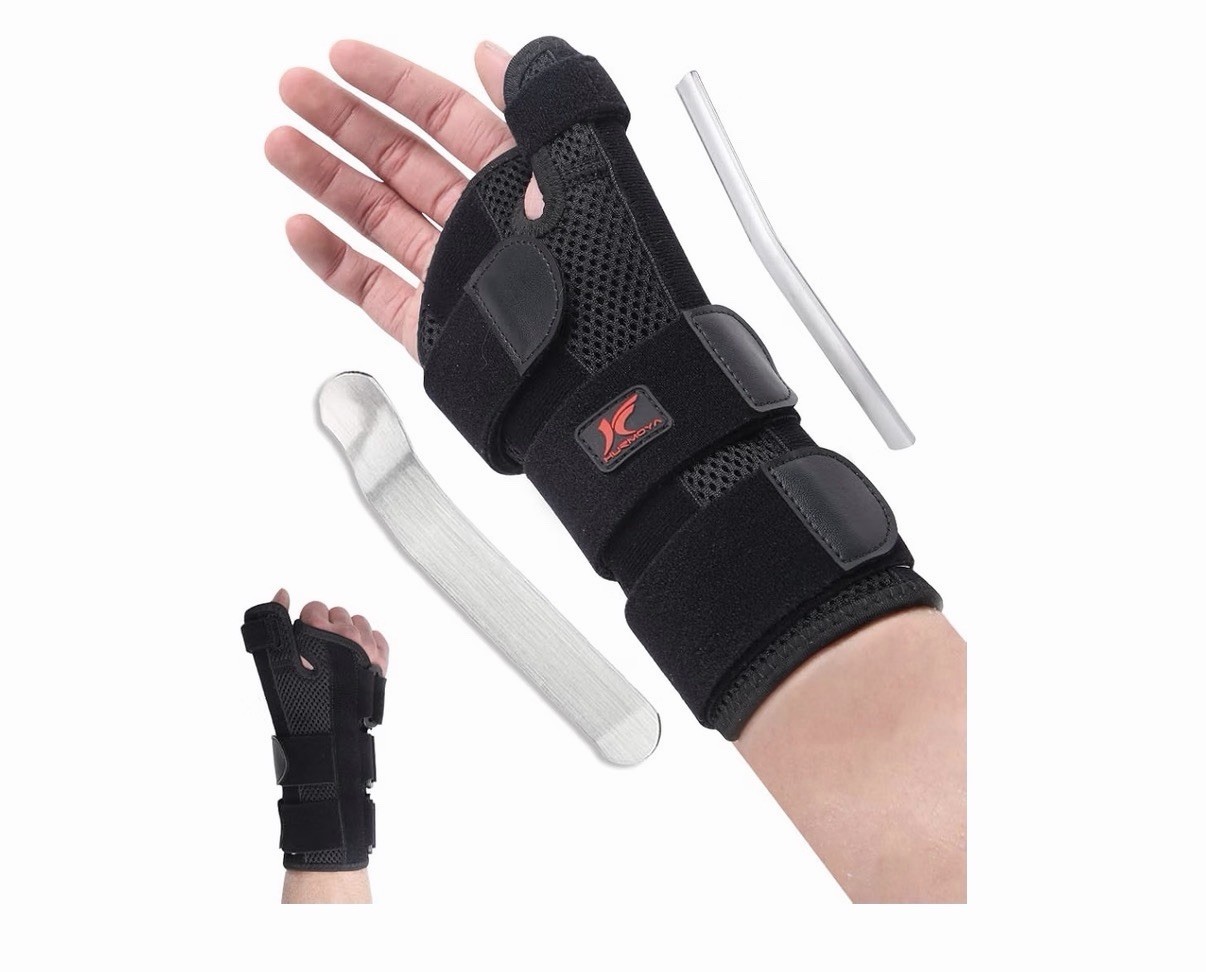 Wrist Brace Thumb Spica Splint Support for Carpal Tunnel Tendonitis Pain Arthrit