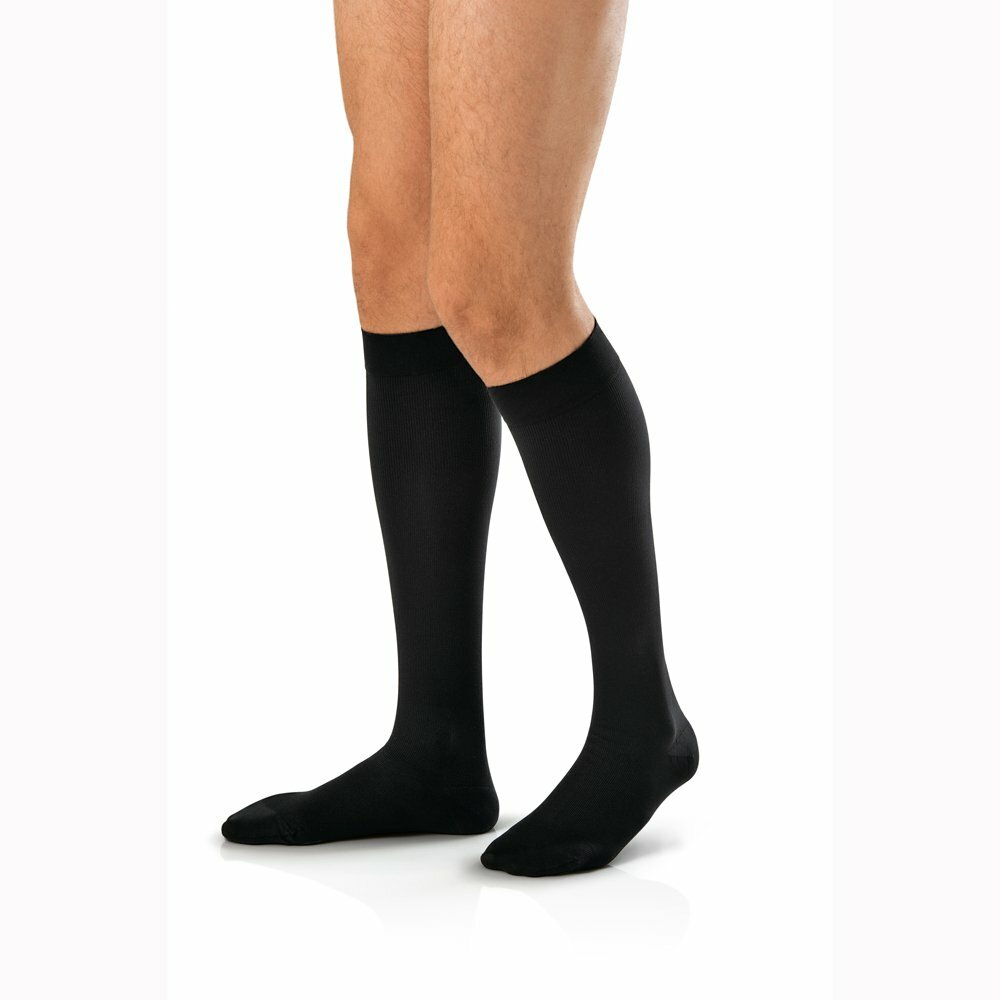 JOBST forMen Ambition Knee High 20-30 Black Size 1