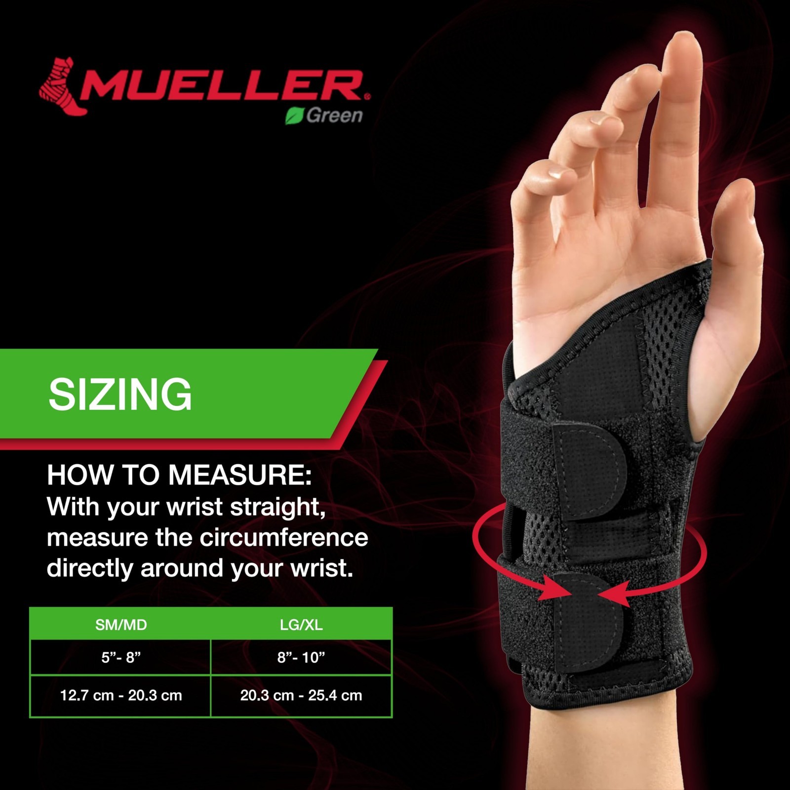 Fitted Wrist Brace for Men & Women – Pain Relief Support for Carpal Tunnel, Arth